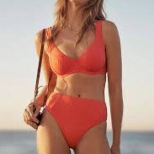 NWT: Sea level Vesper Retro High Waist Bottom Size 12